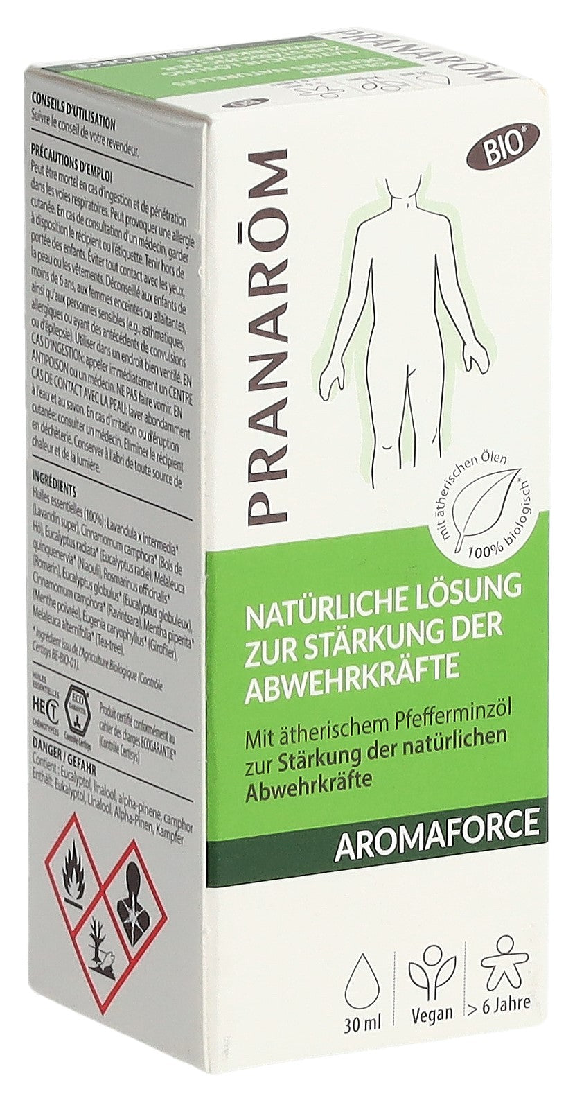 PRANAROM Aromaforce Solution Défenses Naturelles Bio 30 ml