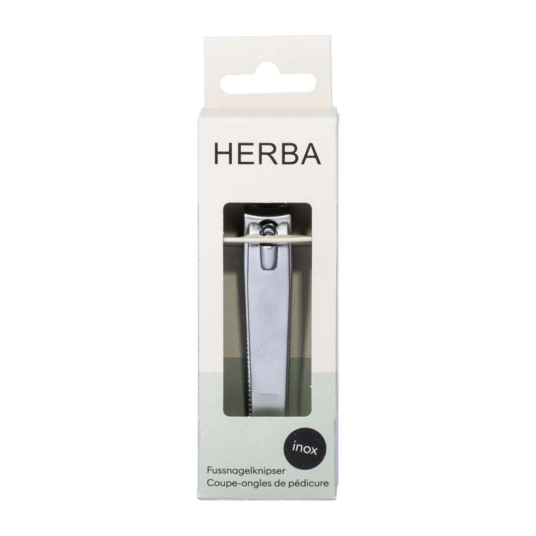 HERBA Coupe-ongles Pédicure Inox Professionnel | Soin des Pieds