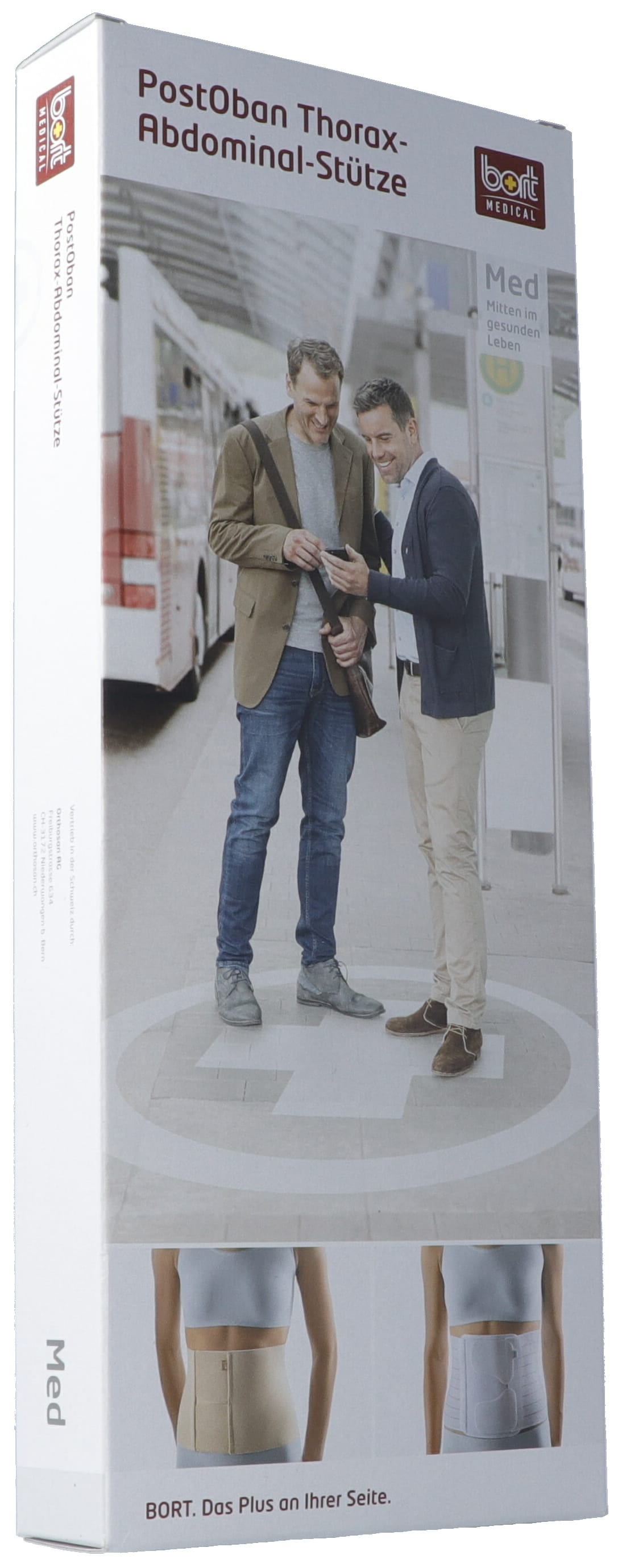 BORT PostOban Soutien Thoraco-Abdominal Doux M 21cm Beige Confort