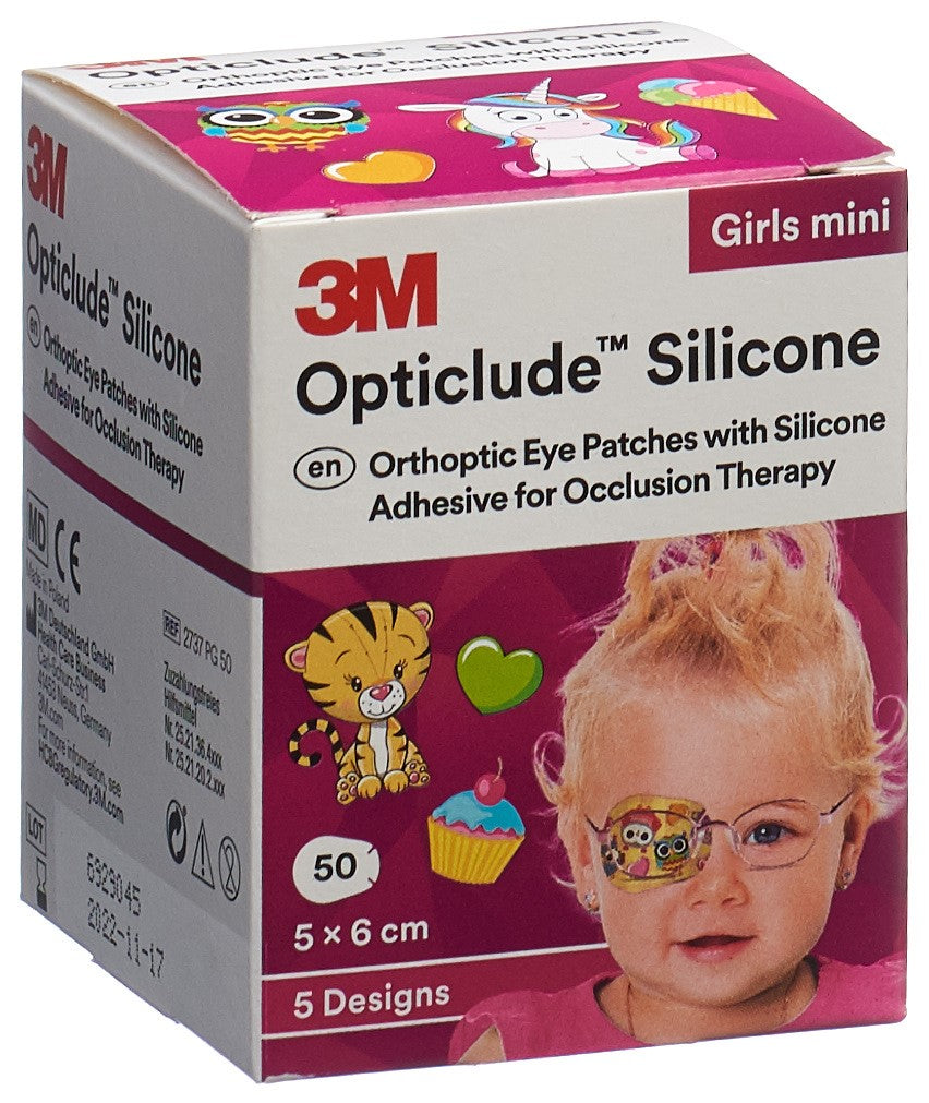 3M OPTICLUDE Sil pansem 5x6cm mini girl (n) 50 pce
