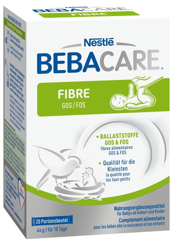 BEBACARE Fibre Transit Doux 20 sachets 44 g