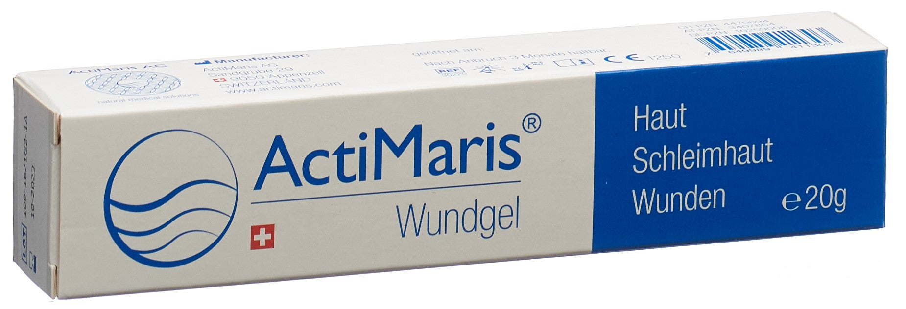 ACTIMARIS gel pour les plaies tb 20 g