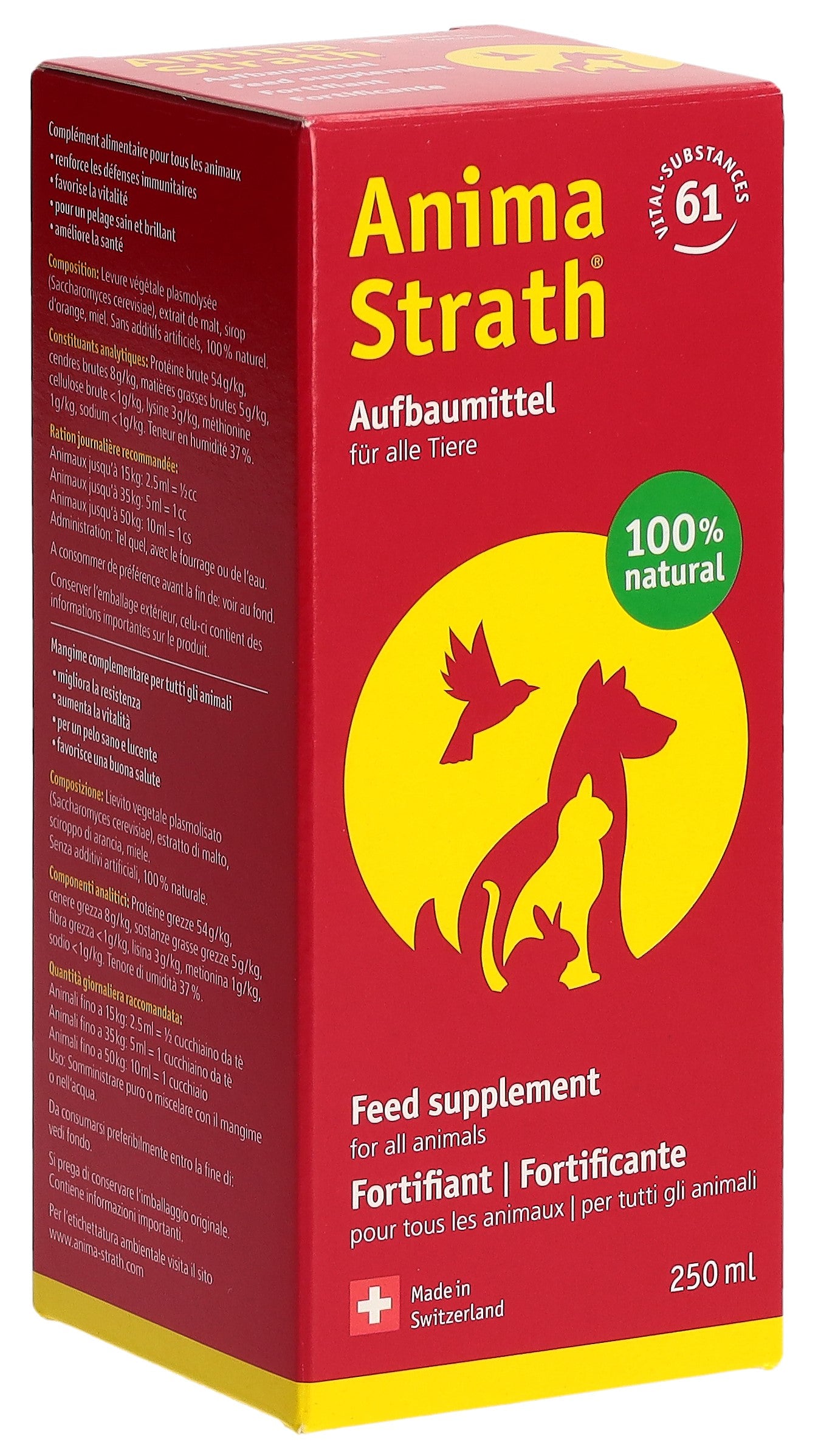 ANIMA STRATH Liquide 250 ml | Vitalité & Bien-être