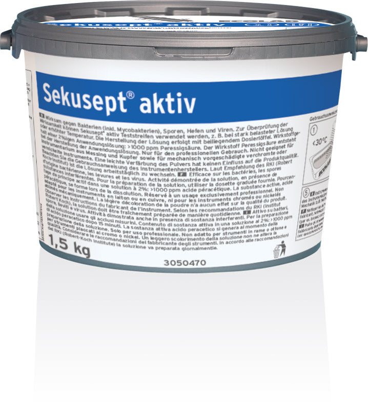 SEKUSEPT aktiv Désinfectant Surfaces 1.5 kg | Haute Efficacité