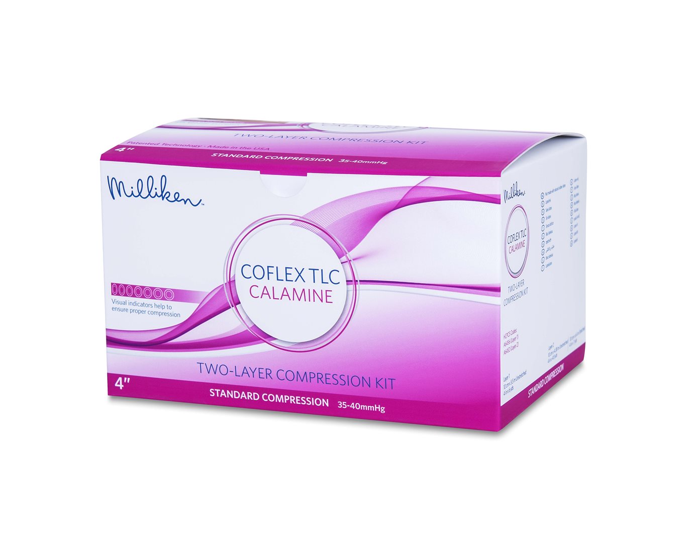 COFLEX TLC Calamine-S Bandage Compressif 10cm 35-40 mmHg | Soin Jambes Lourdes