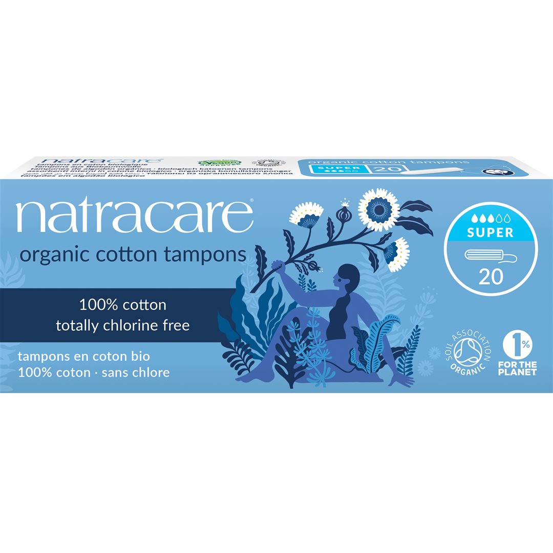 Natracare Tampons Super Confort & Protection | 20 Pièces