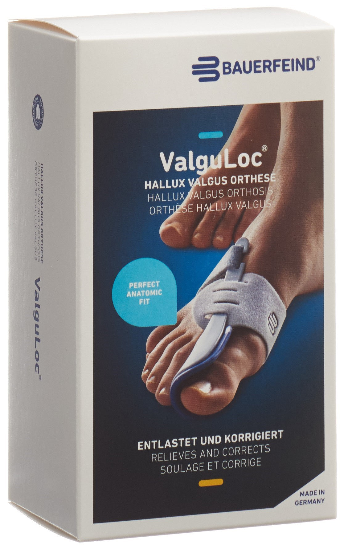 BAUERFEIND ValguLoc Orthèse Stabilité Genou Taille 2 | Soulagement Douleur