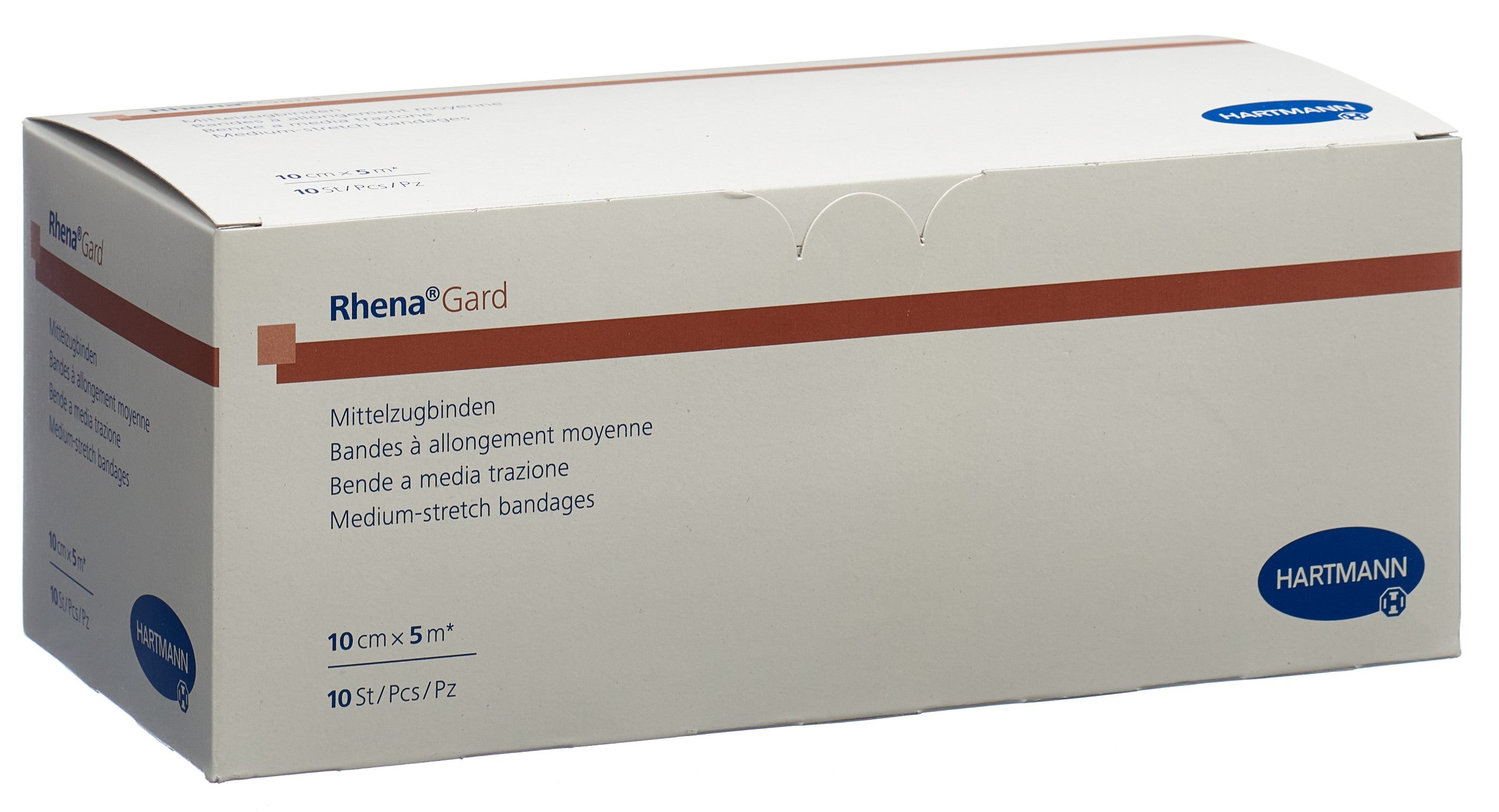 RHENA GARD Bande Élastique Confortable 5m x 10cm | Lot de 10