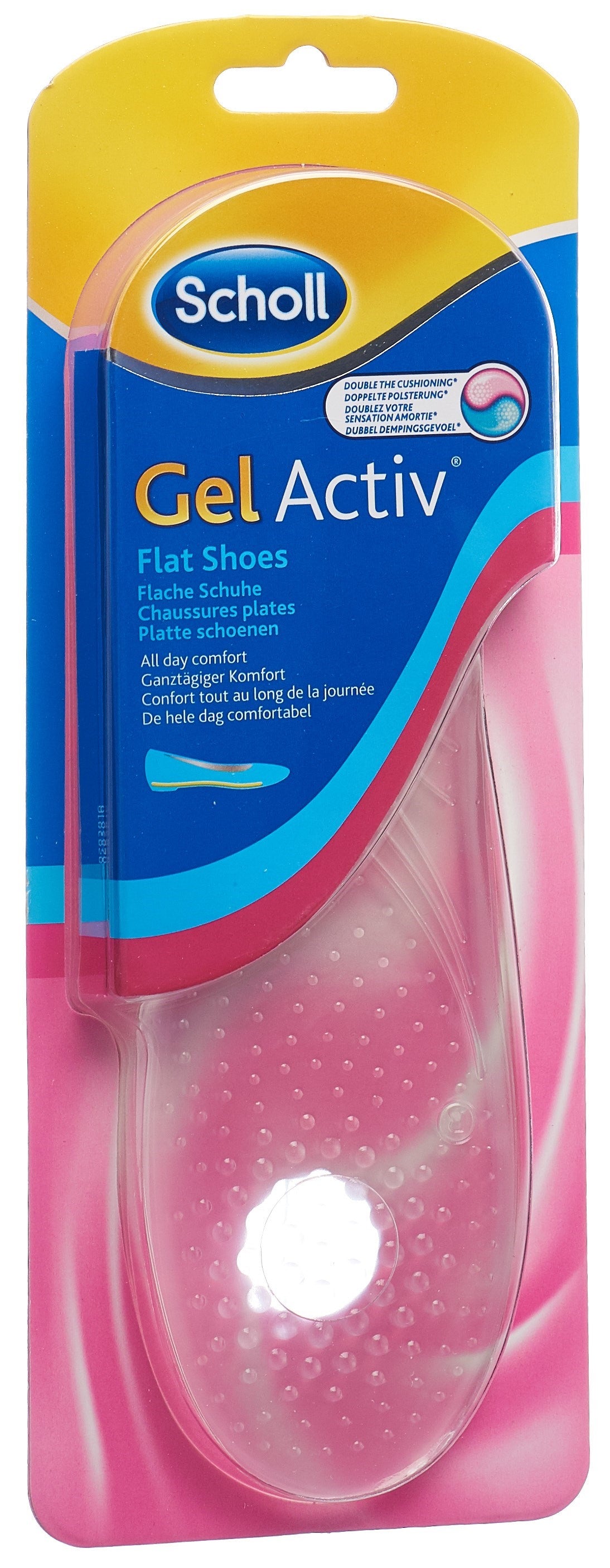 Scholl GelActiv Semelles Confort Femme 35-40.5 | 1 Paire