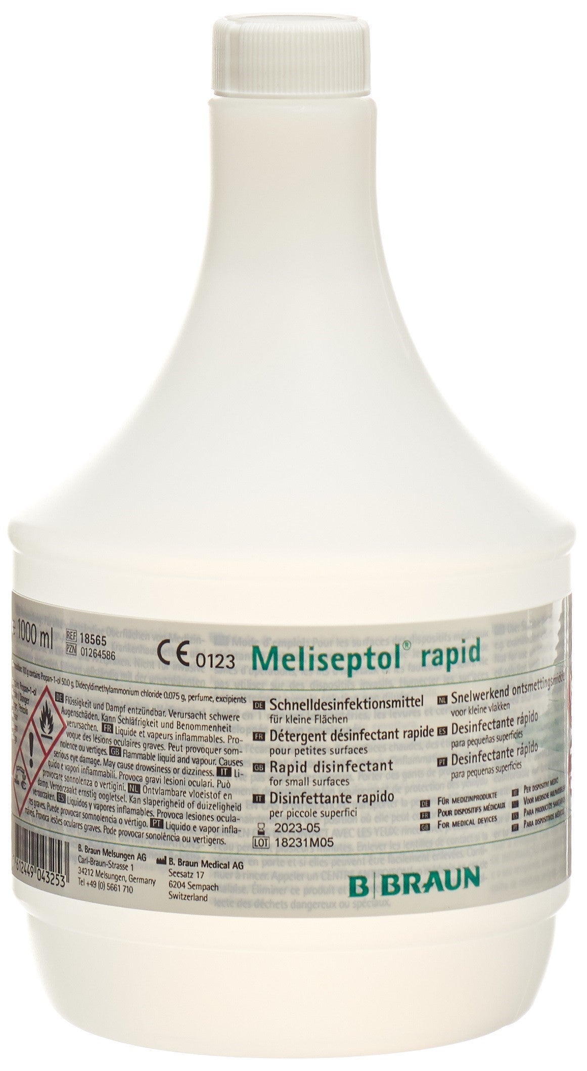 Meliseptol Rapid Désinfectant Mains Sans Rinçage 1000 ml