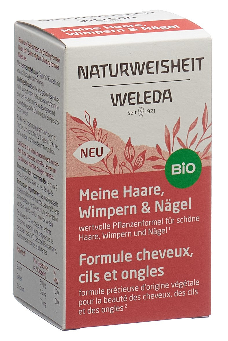 WELEDA NATURWEISHEIT cheveux cils ongl 46 pce