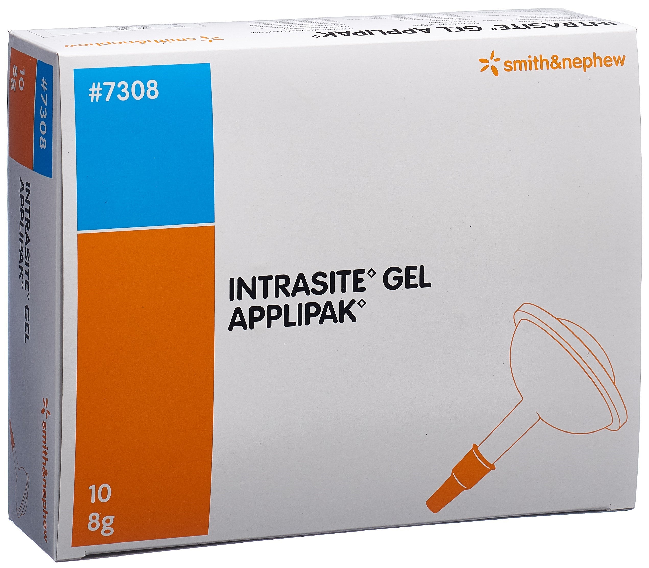 INTRASITE Hydrogel Ap plipak Hydratant Cicatrisant | 10 x 8 g