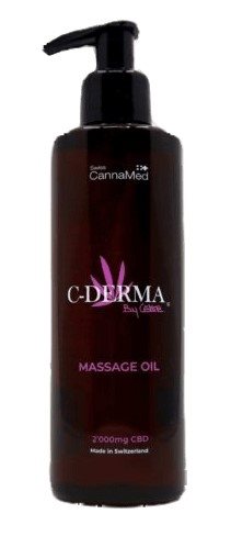 C-DERMA BY CELINE Huile de Massage Relaxante 200 ml