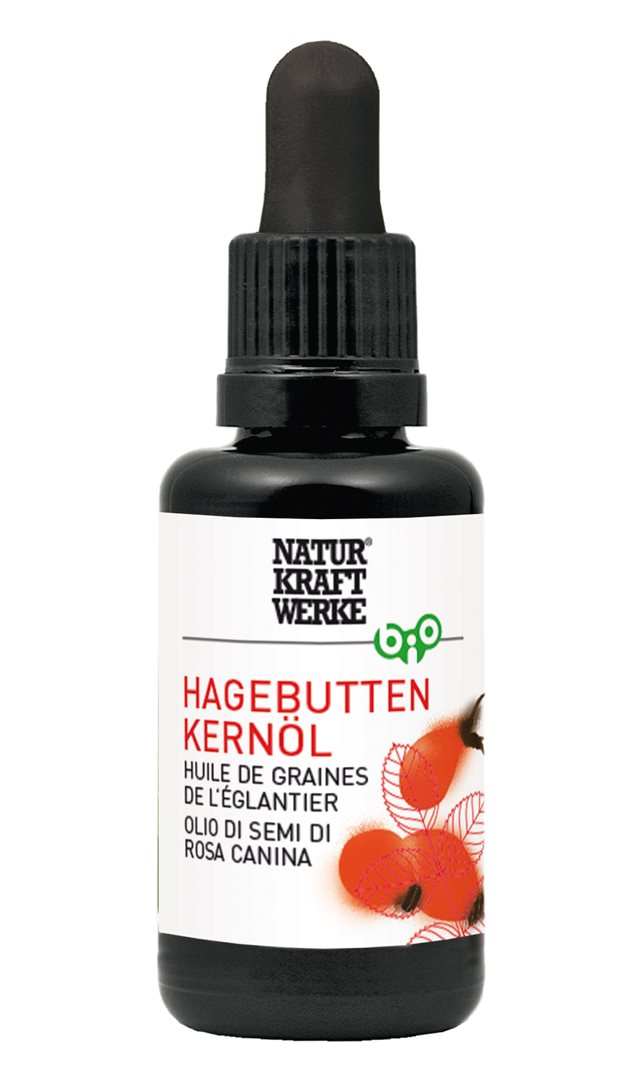 NATURKRAFTWERKE Huile de Rose Musquée Bio 30 ml | Soin Visage Éclat