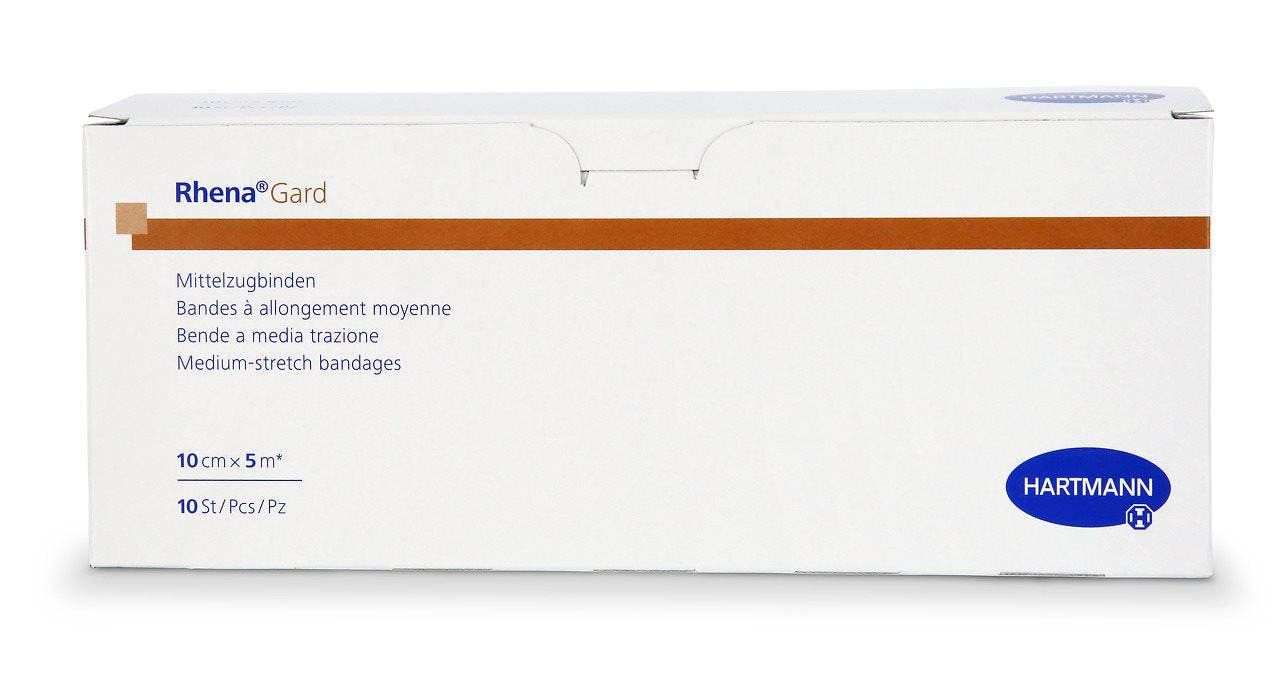 RHENA GARD Bande Élastique Compressif 5m x 12cm 10 Pièces