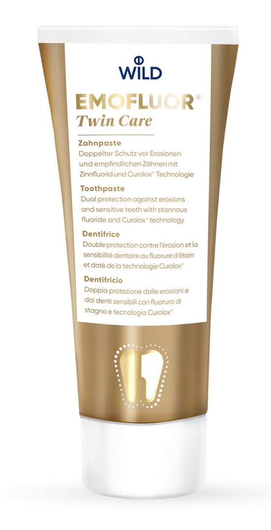 EMOFLUOR Twin Care Dentifrice Soin Complet 75 ml