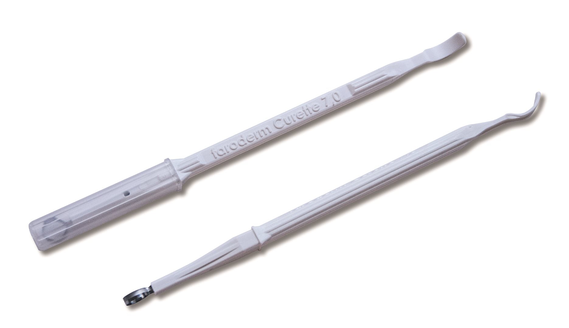 FARODERM Curette Dermatologique 7mm 10 Pièces | Soin Peau