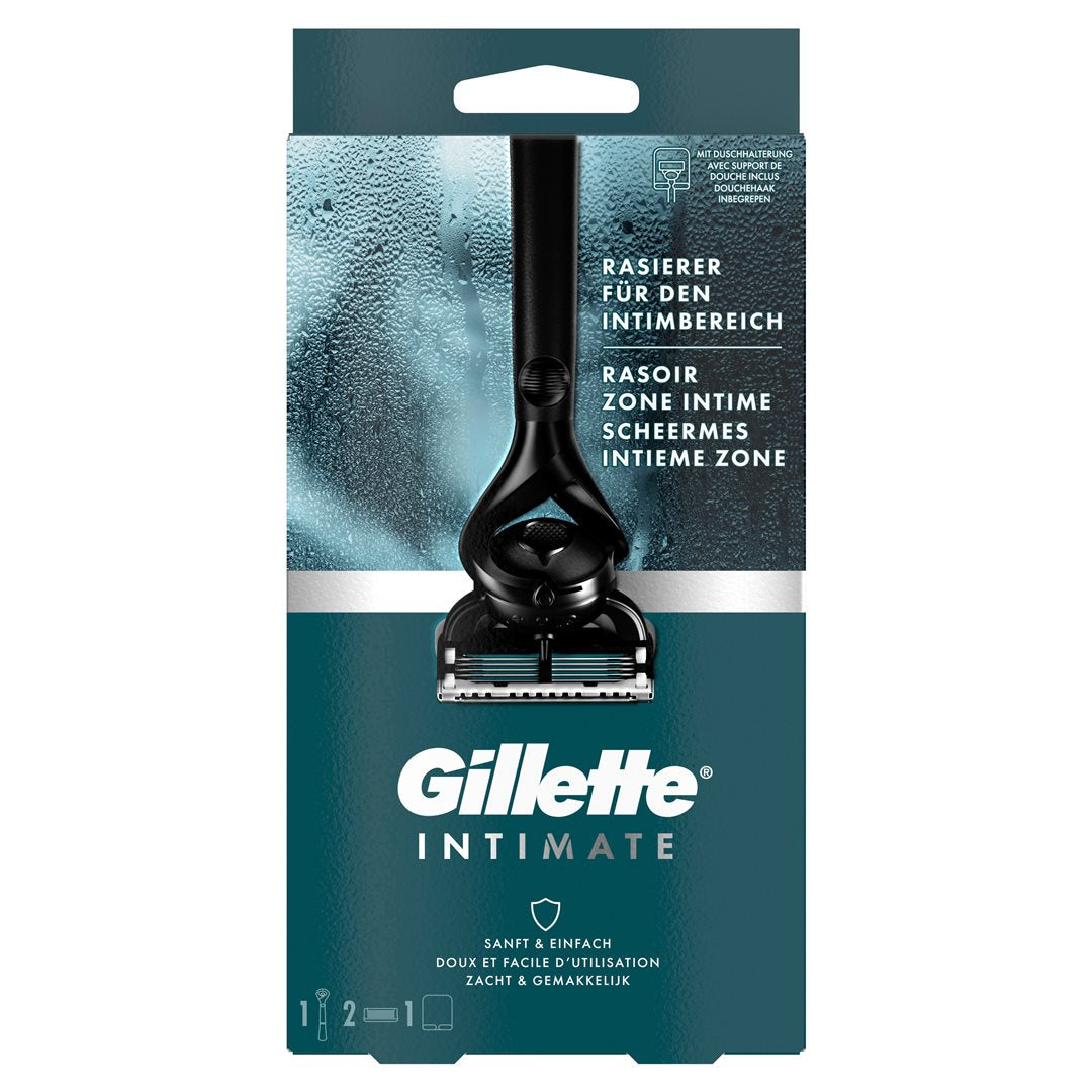 Gillette Intimate Homme Rasoir Zone Intime 2 Lames Douceur | Rasoir Intime