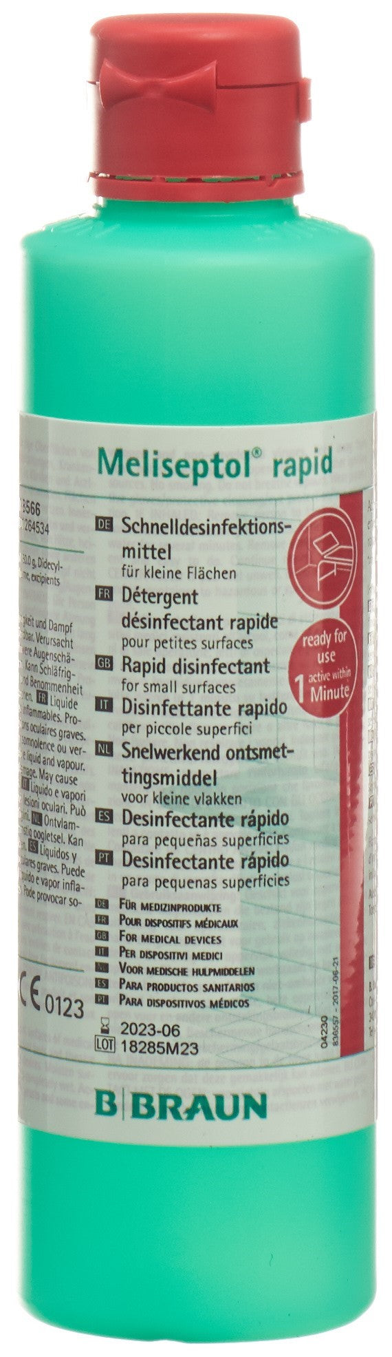 Meliseptol Rapid Désinfectant Mains Sans Rinçage | 250 ml