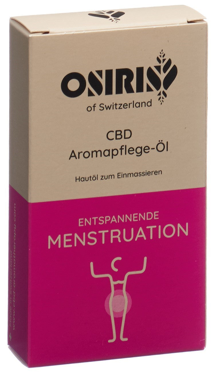 OSIRIS CBD huile de soin aroma menstruat 10 x 1 ml