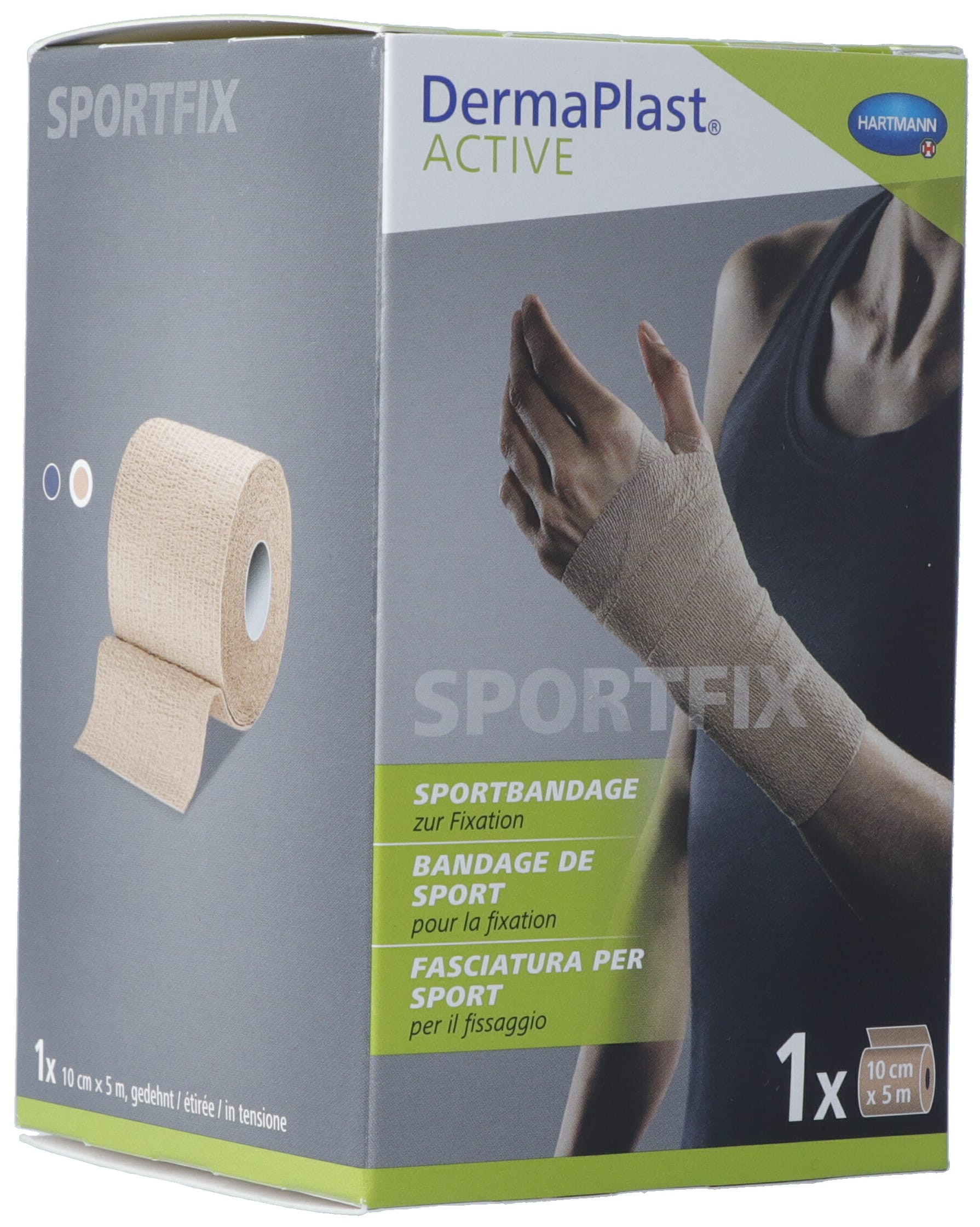 DERMAPLAST Bandage Sport Active 10 cm x 5 m | Résistance & Maintien