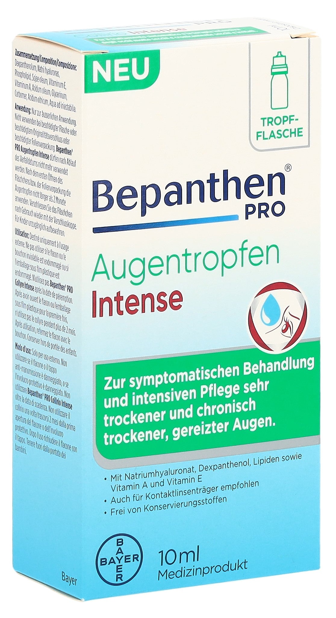 Bepanthen Pro Collyre Intensif Hydratant | 10 ml