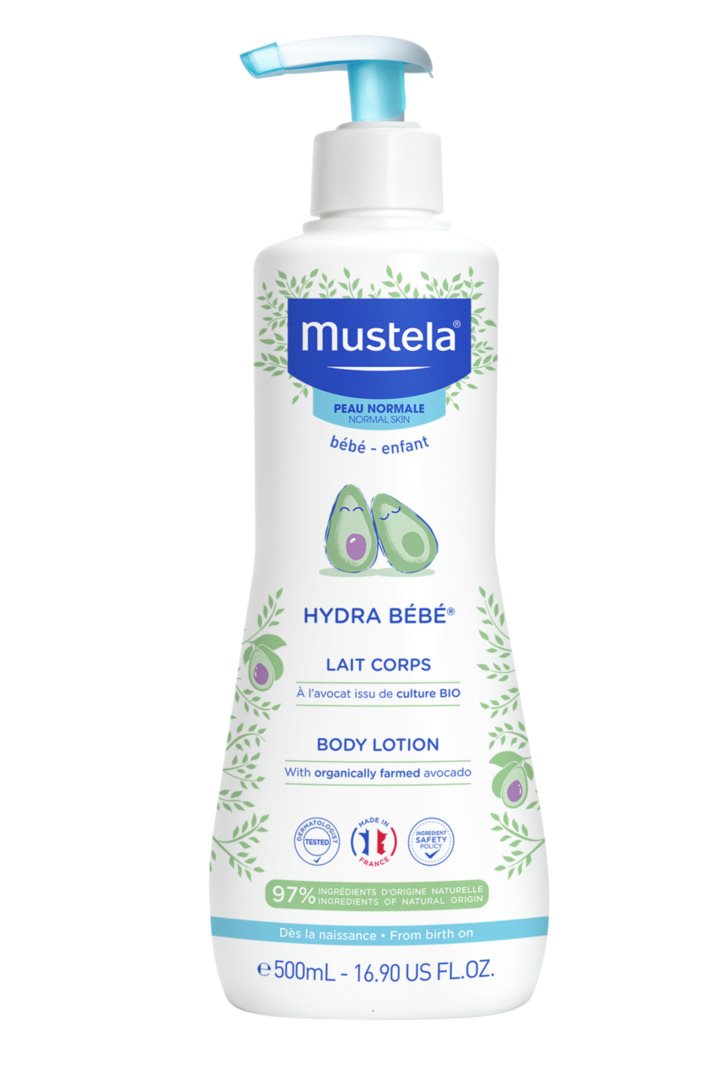 Mustela Hydra Bébé Lait Corps Peau Normale Hydratant 500 ml