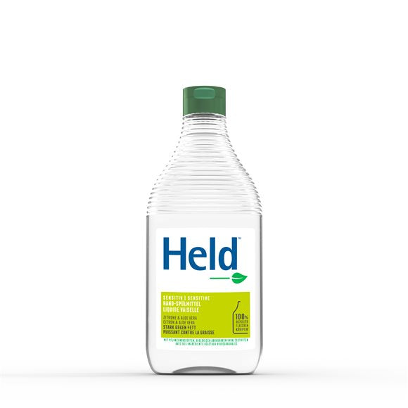 HELD Liquide Vaisselle Citron & Aloe Vera 450 ml Douceur & Efficacité