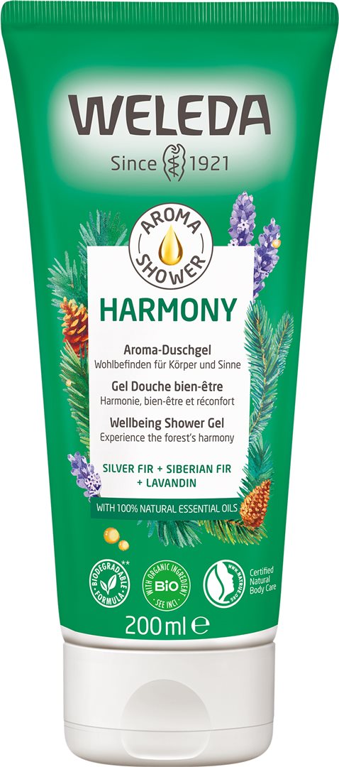 WELEDA aroma shower harmony tb 200 ml