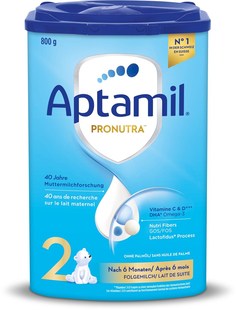 Aptamil Pronutra 2 Lait infantile 800g | Croissance saine