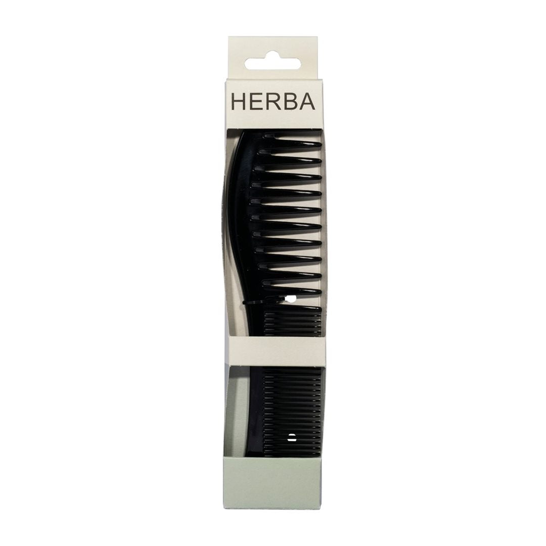 HERBA Peigne Caoutchouc Dur Démêlant | Soin Cheveux
