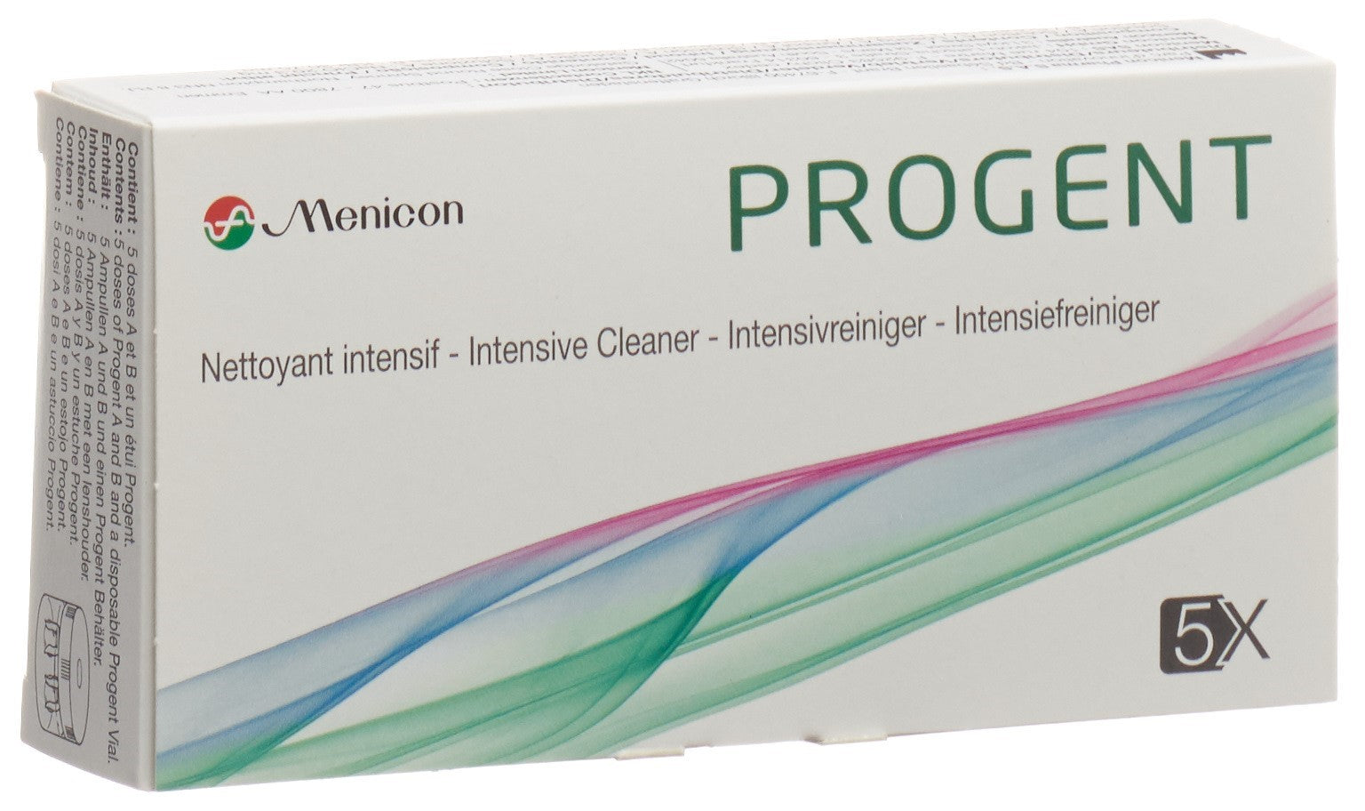 Menicon Progent Nettoyant Intensif Lentilles Rigides | 5 Ampoules