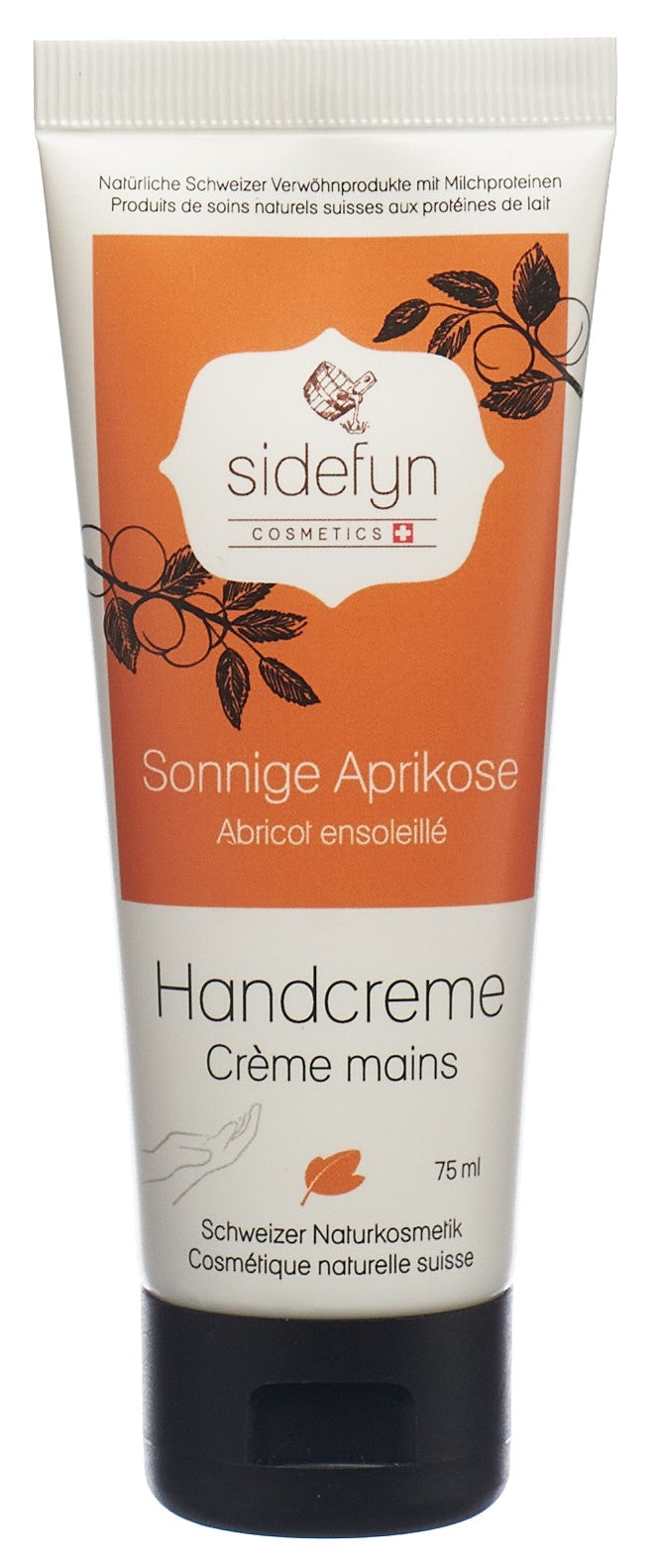 SIDEFYN Crème Mains Abricot Ensoleillé Réparatrice | 75 ml