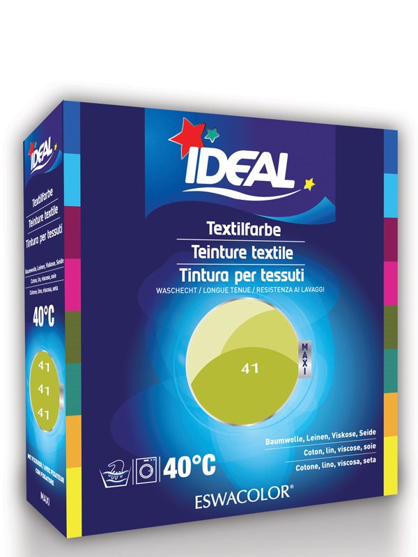 IDEAL MAXI Coton Color Vert Anis Taille 41 Confort Absolu | Lot 100