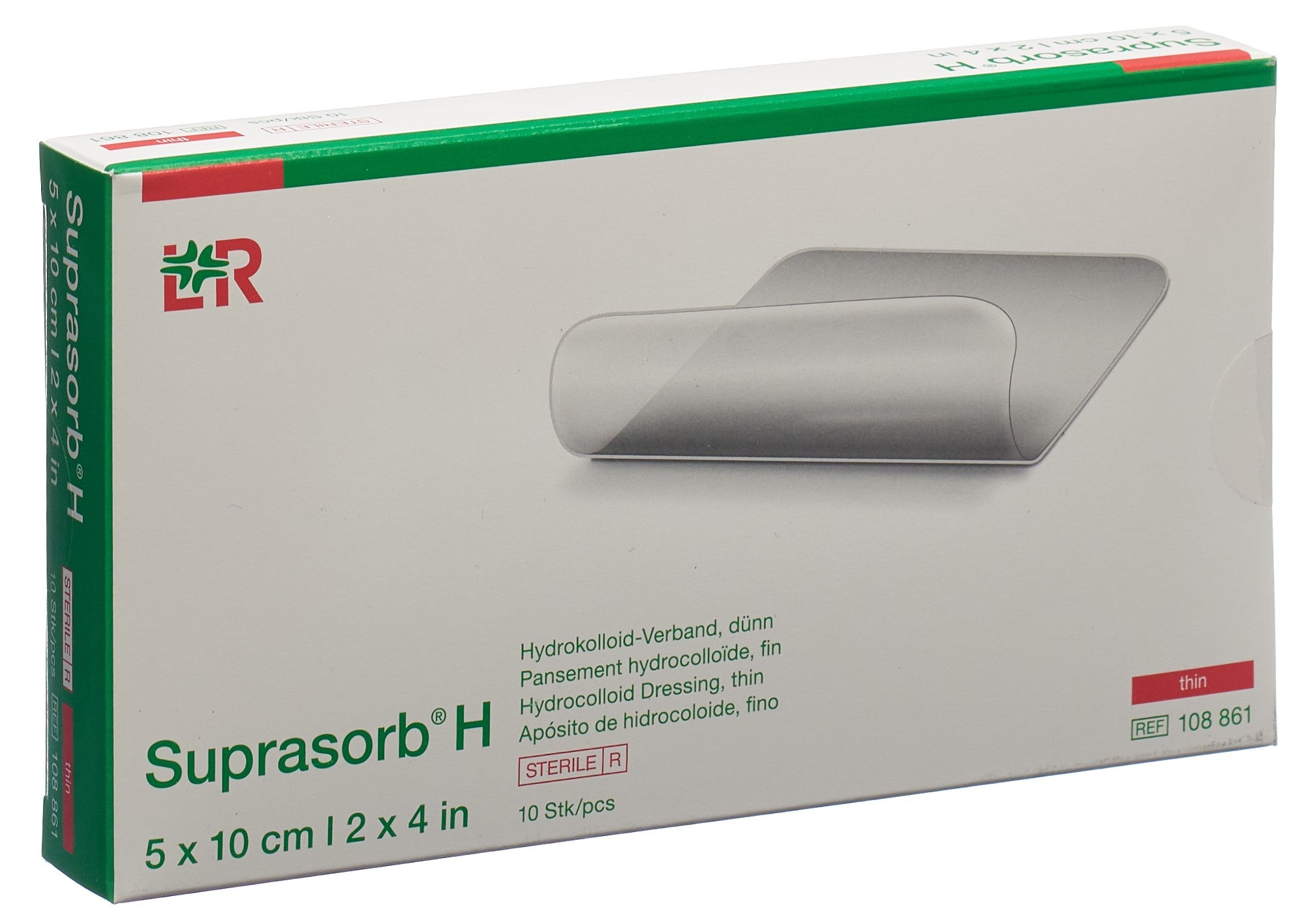 SUPRASORB H Pansement Mince 5 x 10 cm | 10 Pansements