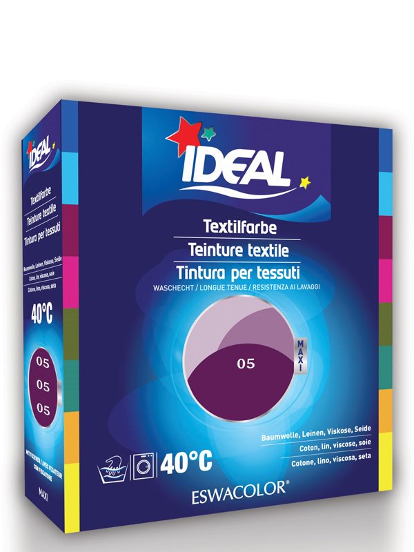 IDEAL MAXI Coton Coloré N°05 Violet Douceur & Absorption | Lot de 100