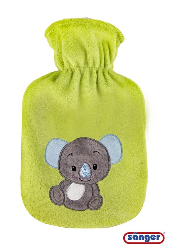 SÄNGER Bouillotte Caoutchouc Velours 0.8L Koala Douceur Chaleur | Confort