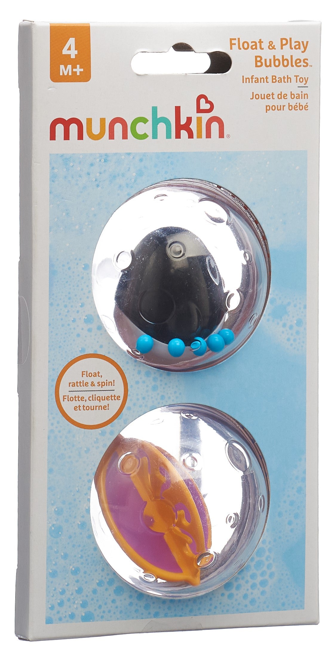 Munchkin Bulles Flottantes Bain Bébé 2 Pièces | Jouet Éducatif
