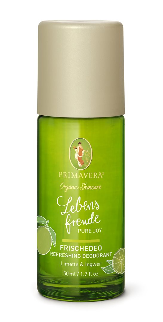 PRIMAVERA Deodorant Roll-on Lebenfreude 50 ml Fraîcheur Naturelle