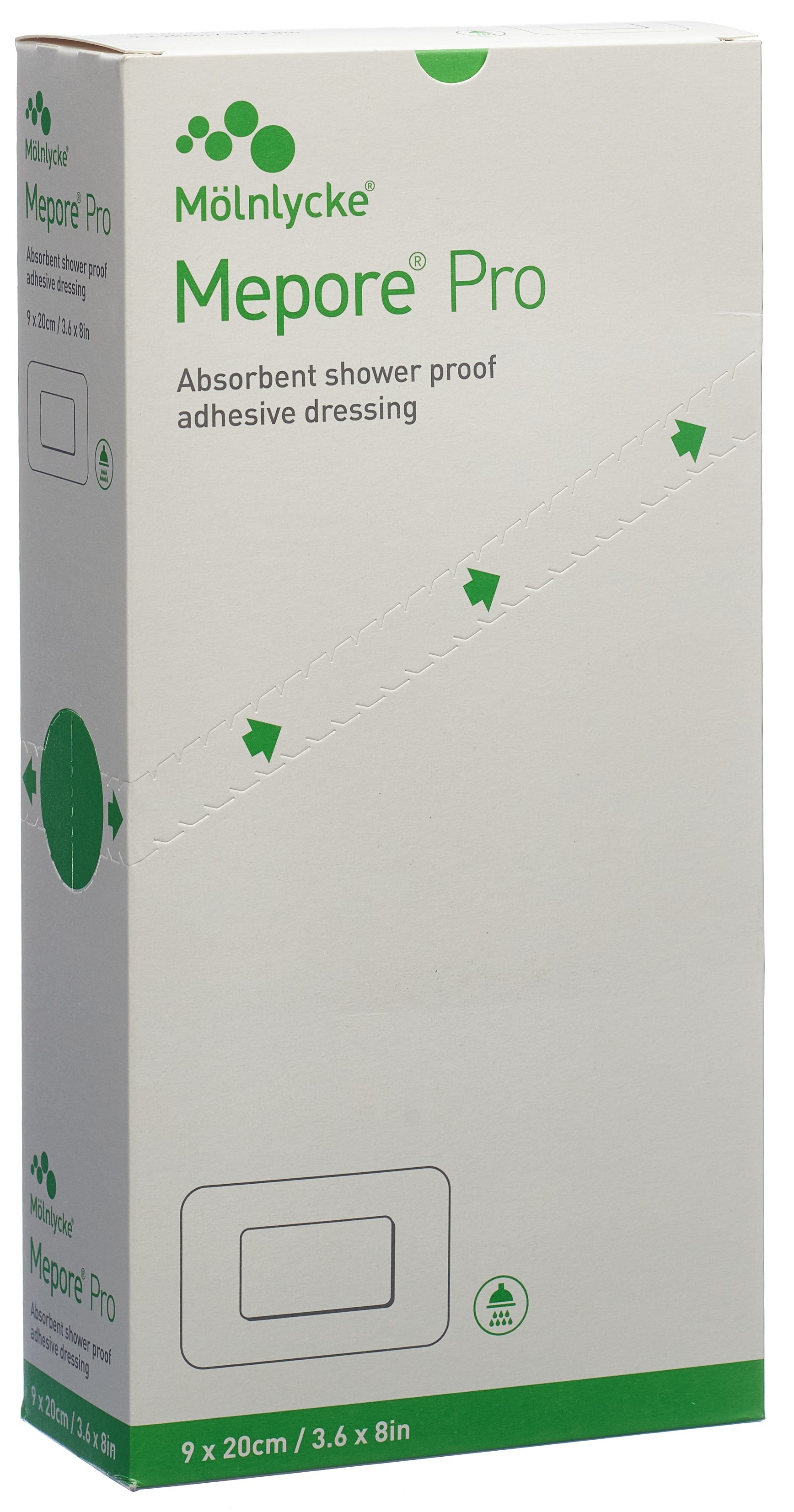 MEPORE PRO Pansement Chirurgical 20x9cm | 30 Pièces