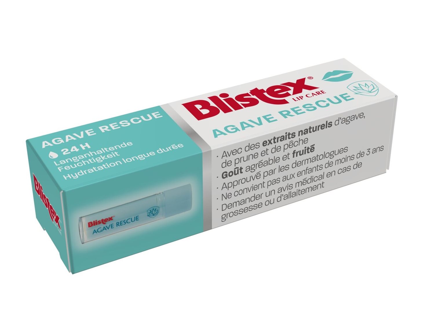 Blistex Agave Rescue Stick Lèvres Sèches Réparateur 3.7 g