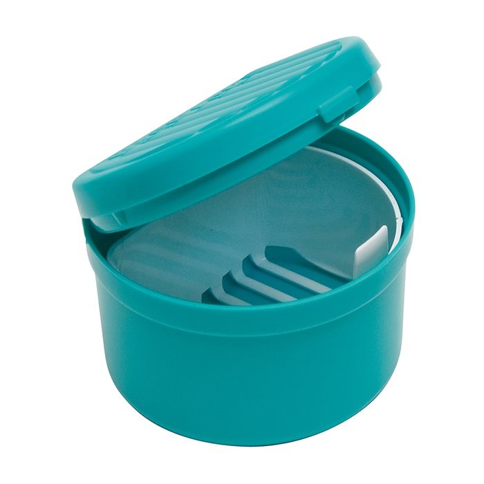 HAUSELLA Boîte Dentaire Turquoise - Hygiène & Rangement | 1 Unité