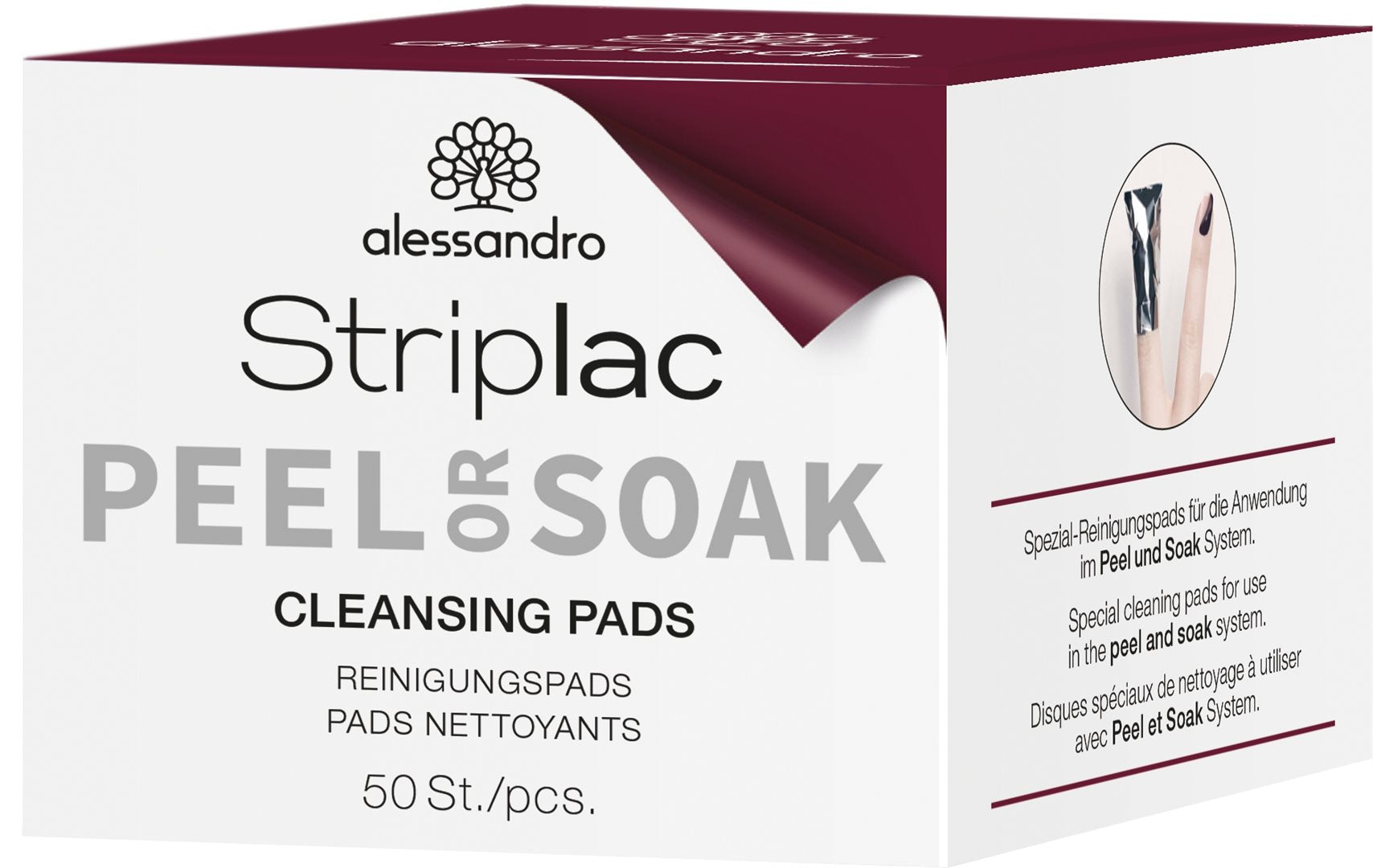 ALESSAN Striplac 2 0 Reinigungspads 50 pce