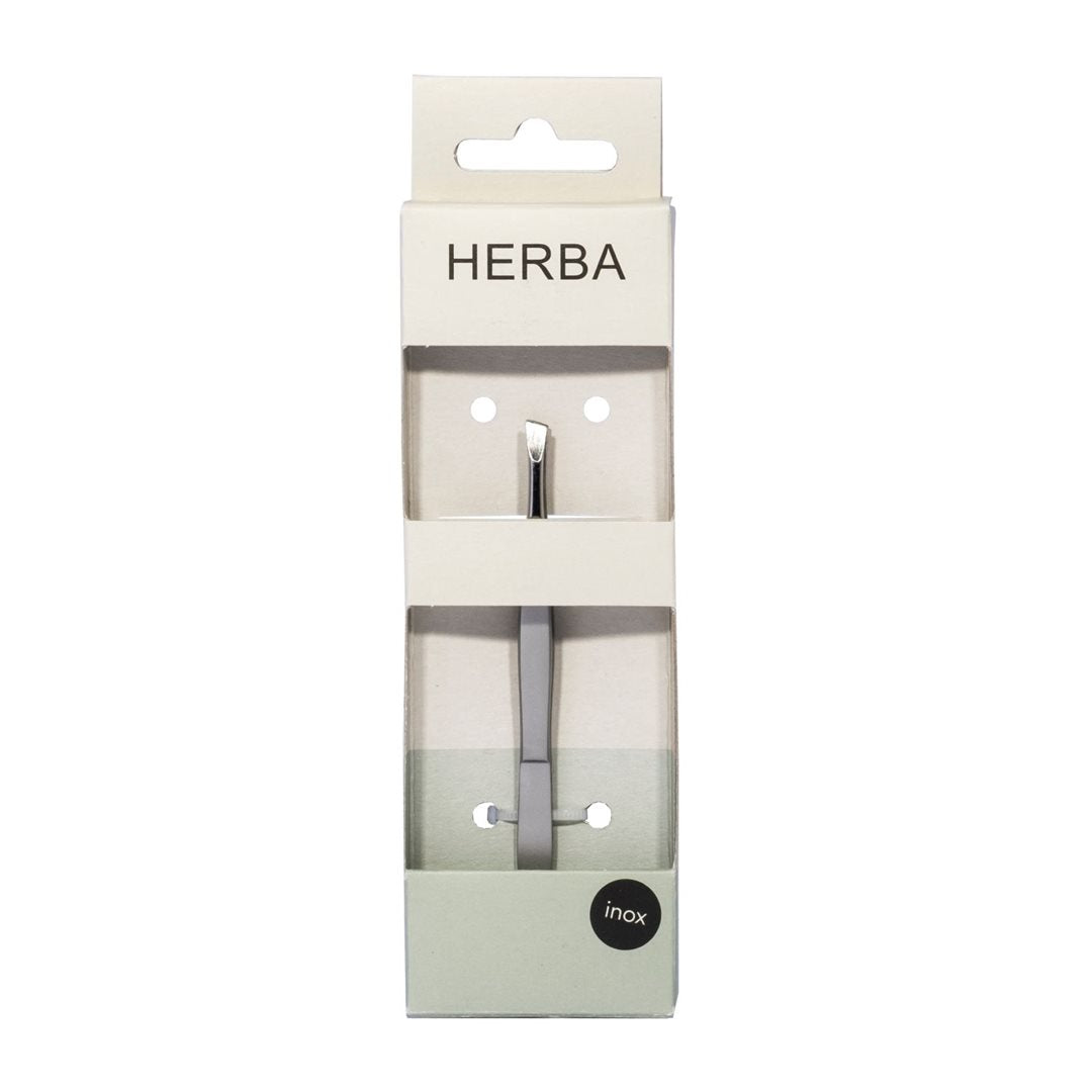 HERBA TOP Pincette Recourbée Inox Précision | Soin Visage