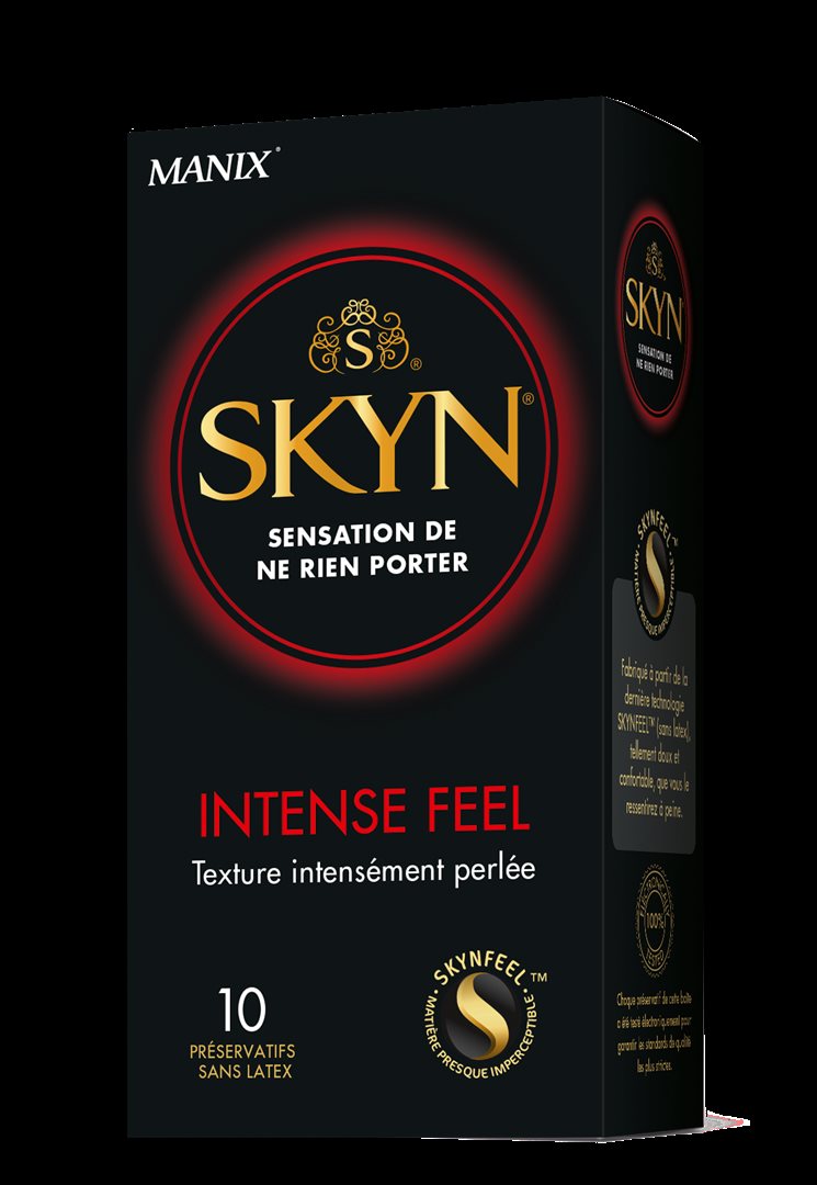 MANIX Skyn Intense Feel Préservatifs Lubrifiés 10 Unités