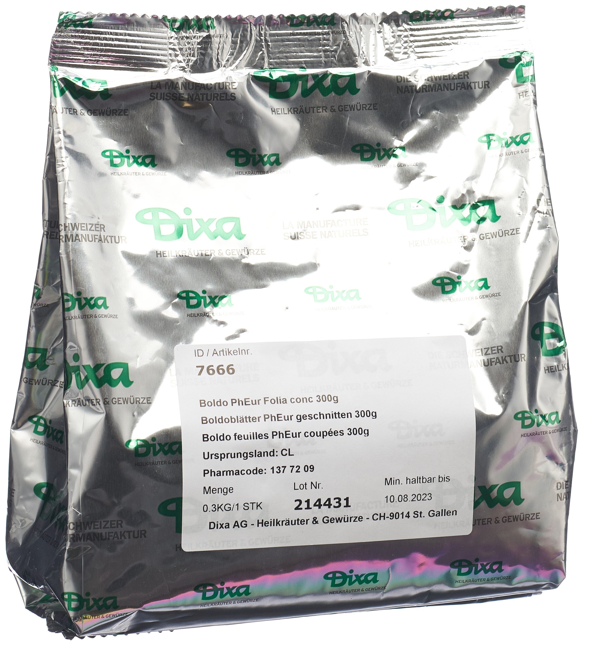DIXA Boldo feuilles bio digestion 300 g