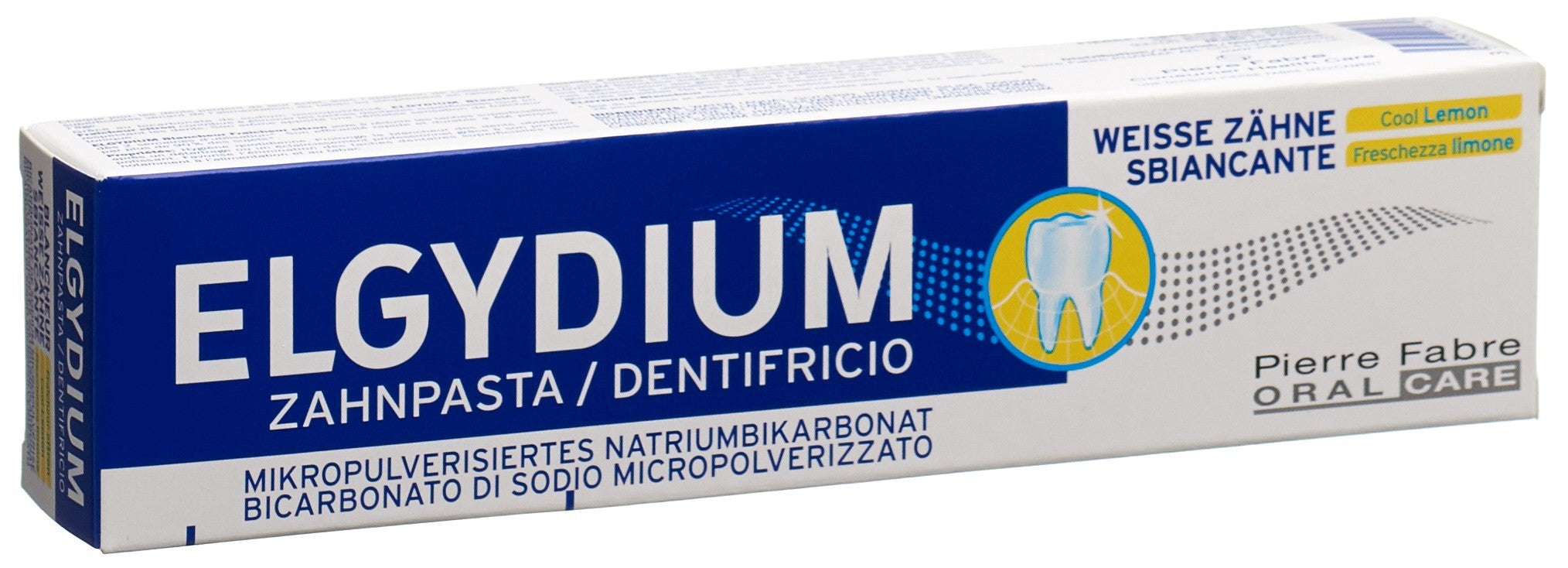 ELGYDIUM Blancheur Dentifrice Éclat Citron 75 ml