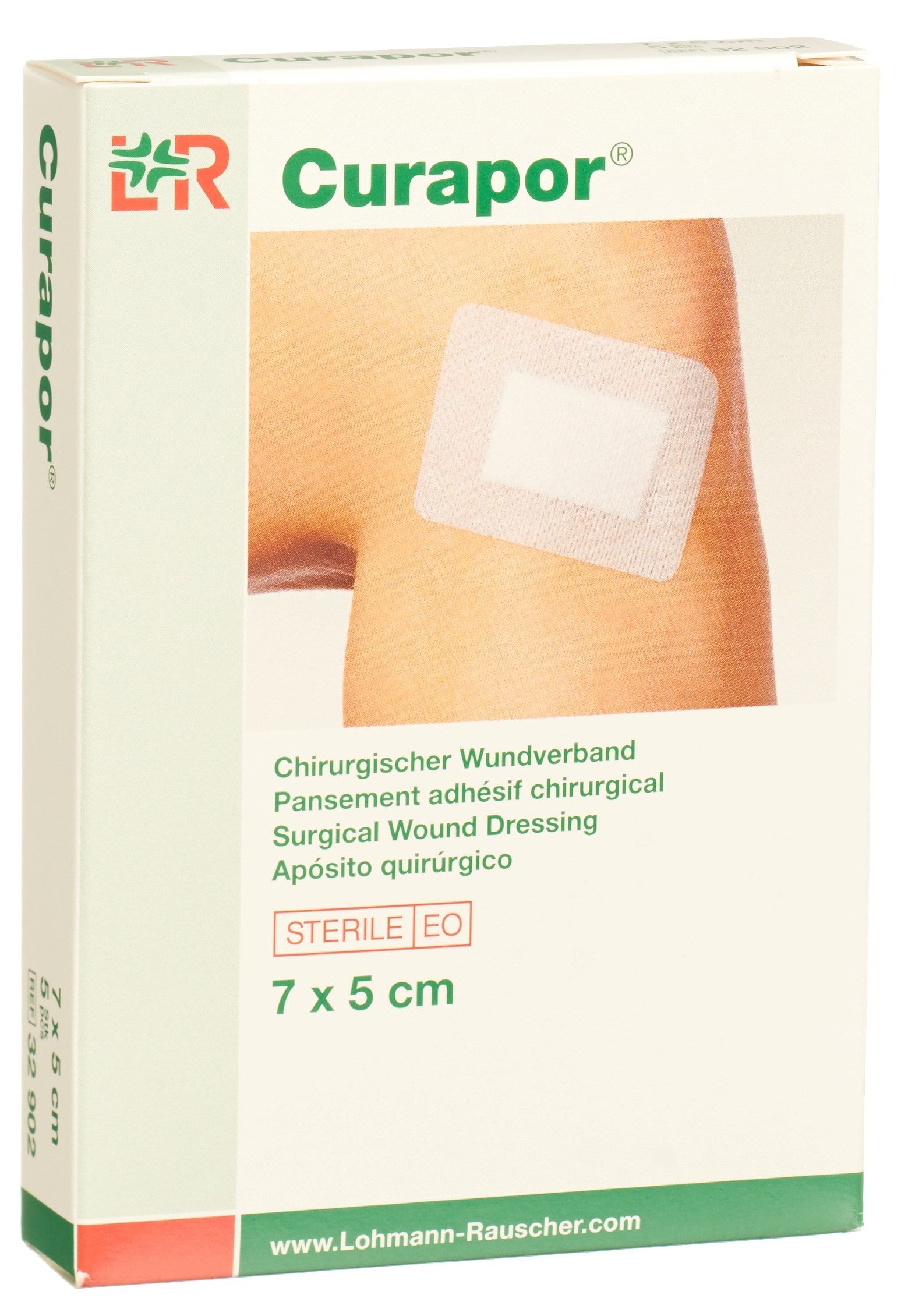CURAPOR Pansement Adhésif Chirurgical 7x5cm - Cicatrisation Rapide | 5 Pièces