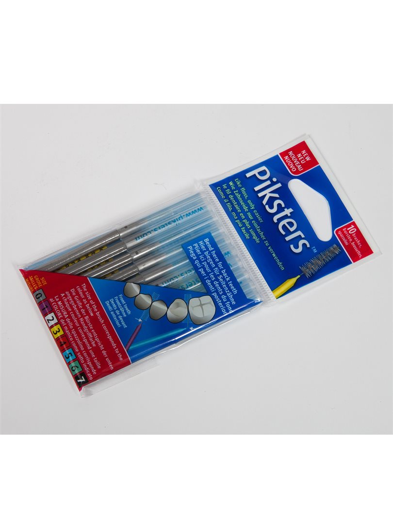 PIKSTERS Brosse Interdentaire 0.10mm Nettoyage Profond | 10 Pièces