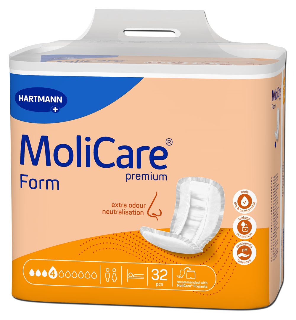 MOLICARE Premium Form 4 Protections Anatomiques 32 pièces
